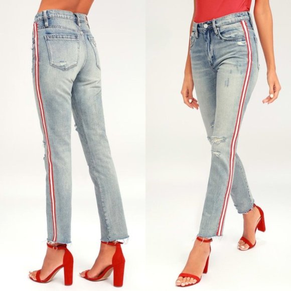 Blank NYC Now Or Never Jean in Blue - Picture 4 of 8